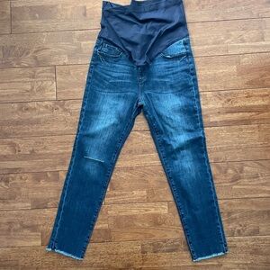 Pinkblush Dark Blue Maternity Jeggings